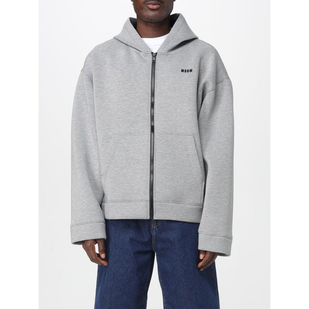 Msgm Sweatshirt Men Grey